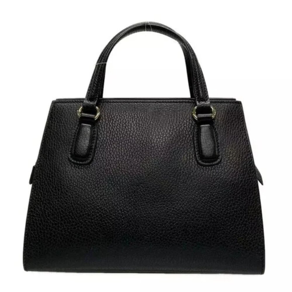 100% Authentic GUCCI Soho Black Leather Handbag 1000-11924 - Picture 2 of 14
